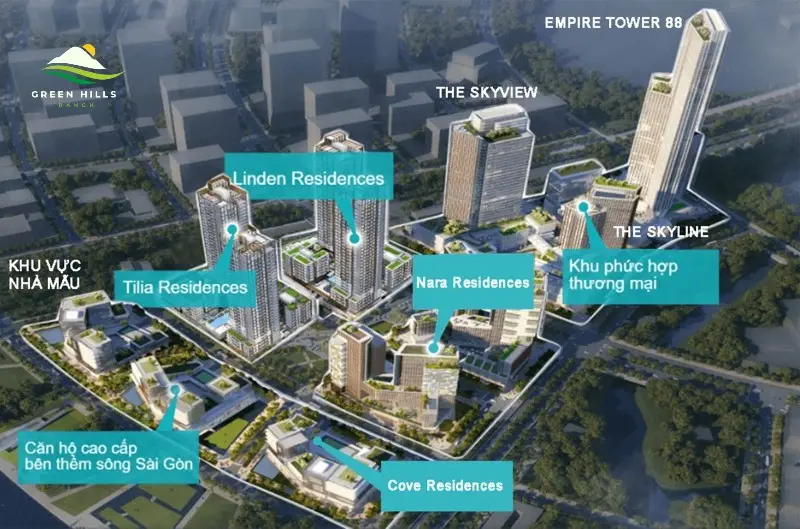 Giới thiệu về dự án Empire City tại trung tâm Thủ Thiêm