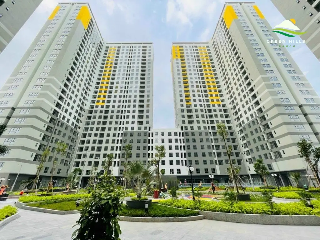 Chung cư Bcons Garden 65 Phạm Hữu Lầu Dĩ An Bình Dương 3 Thiết Kế Thông Minh và Không Gian Sống Xanh Mát