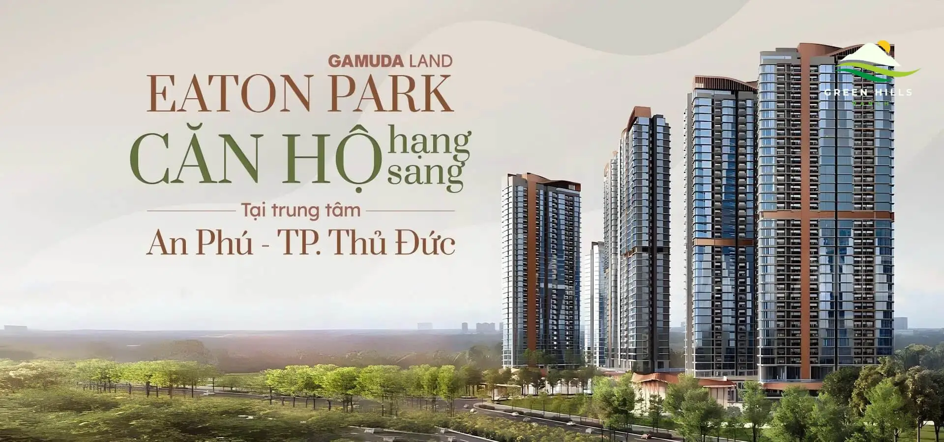 Thiết kế kiến trúc độc đáo và tiện ích đẳng cấp của Eaton Park Thiết kế kiến trúc độc đáo và tiện ích đẳng cấp của Eaton Park